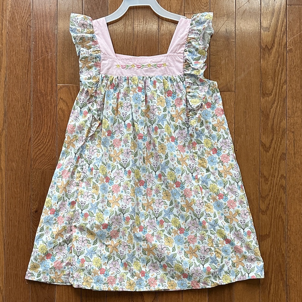 Stitchy Fish floral dress, size 5
